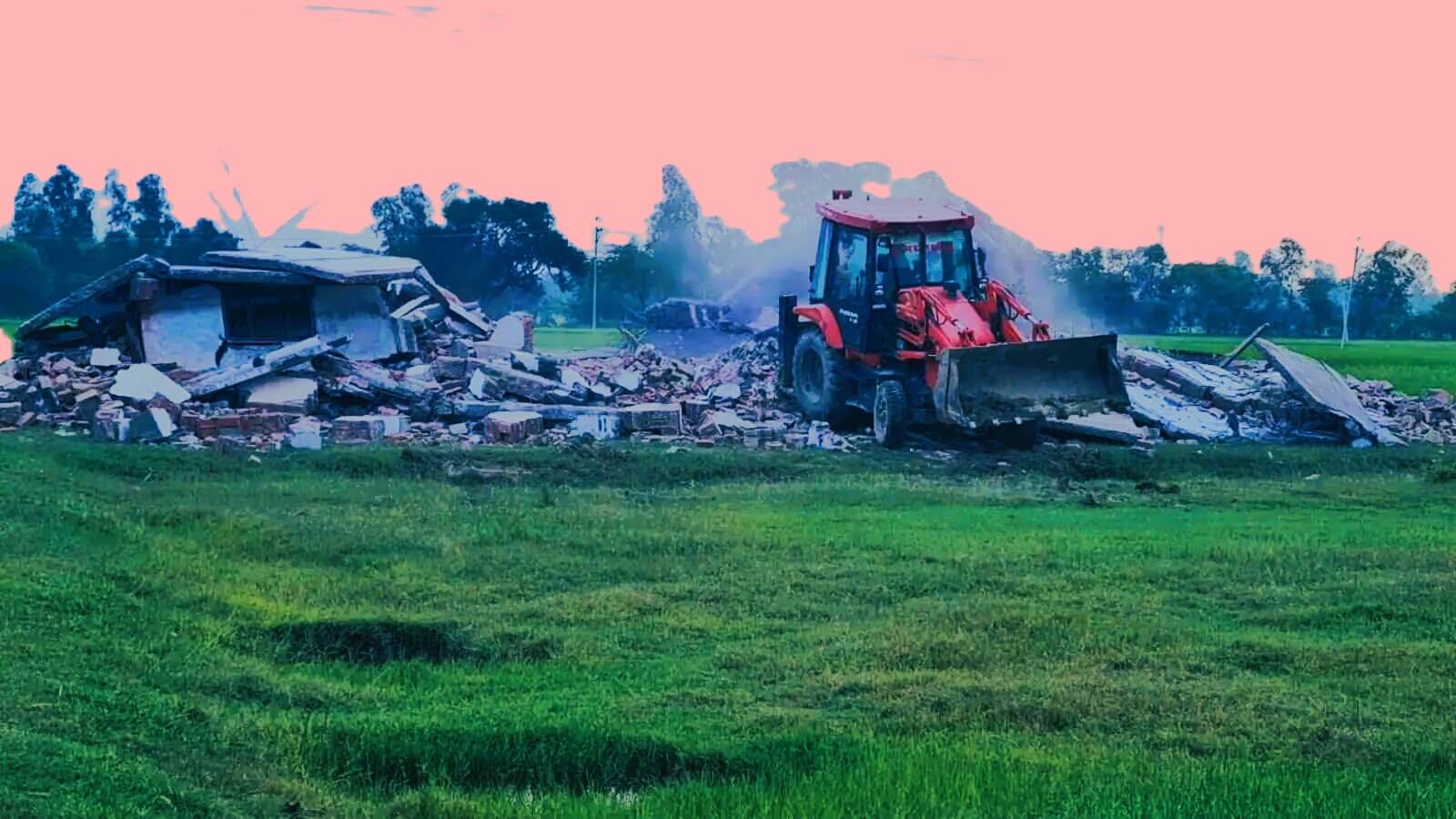 Uttarakhand Madrasa Demolition Marked by Gunfire