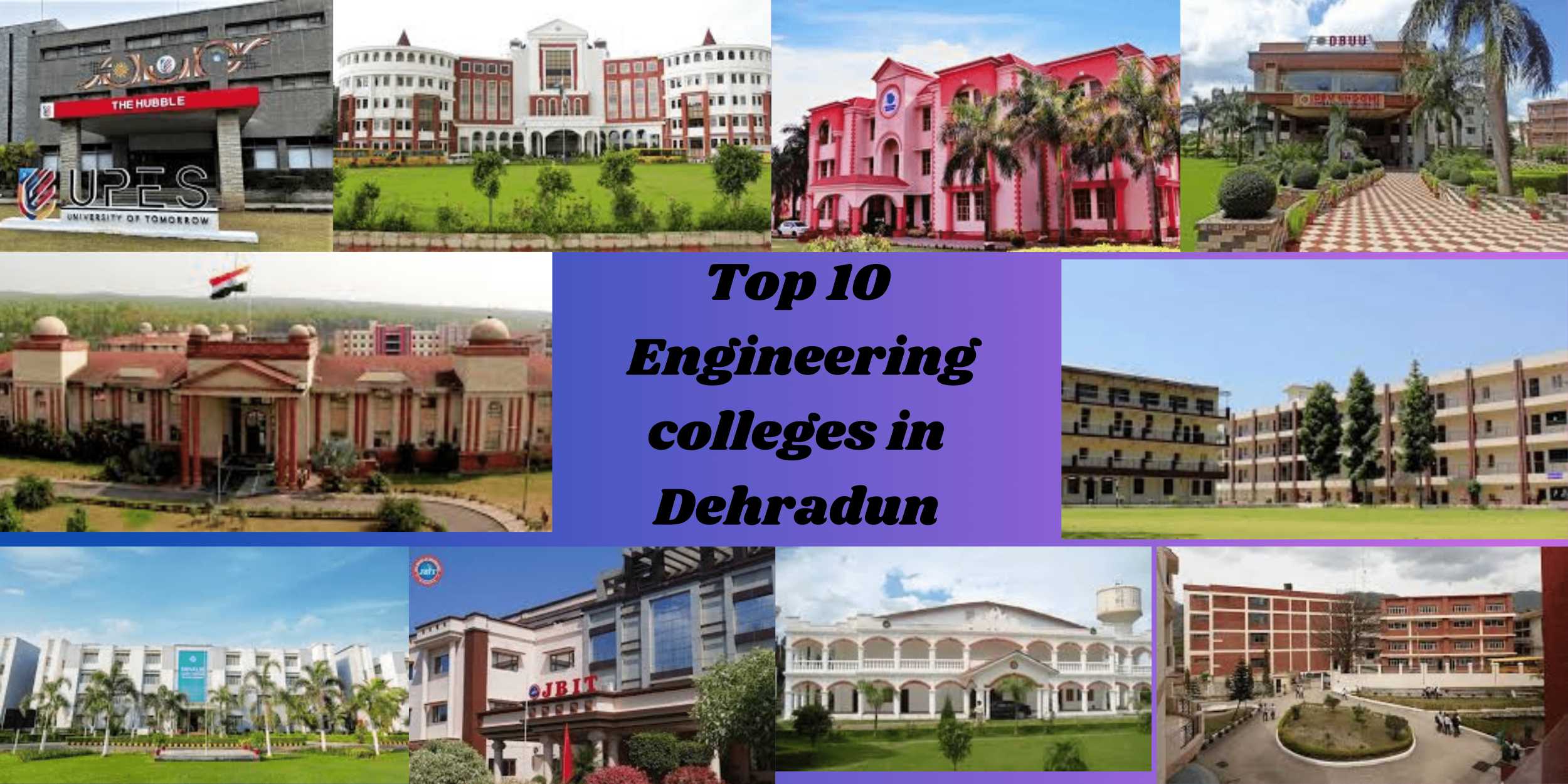 Top 10 Engineering colleges in dehradun