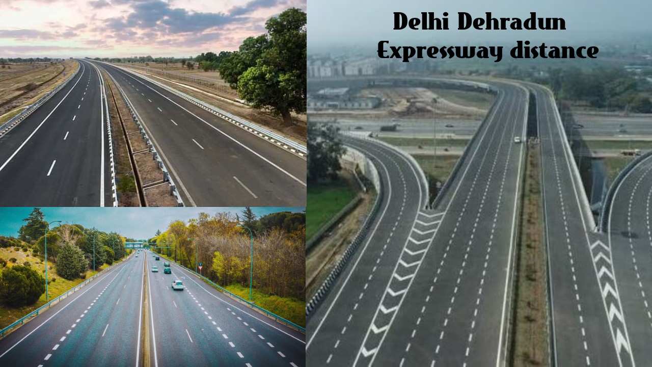 Delhi Dehradun Expressway distance