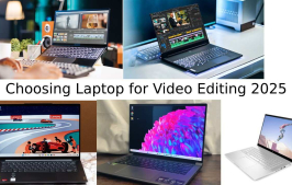 Choosing Laptop for Video Editing 2025