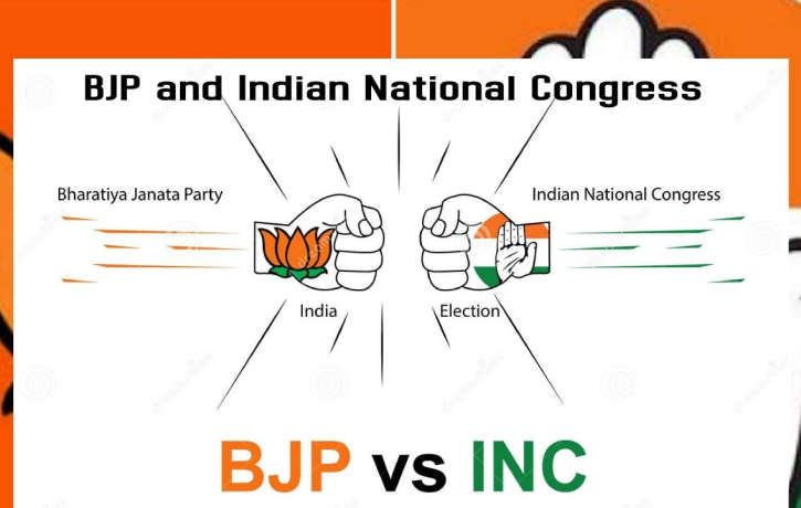 BJP and Indian National Congress