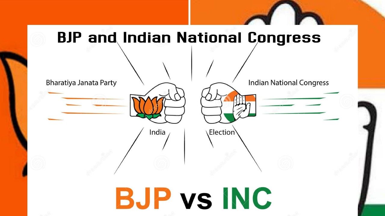 BJP and Indian National Congress