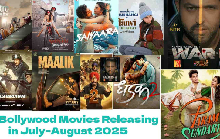 Bollywood Movies Releasing in July–August 2025