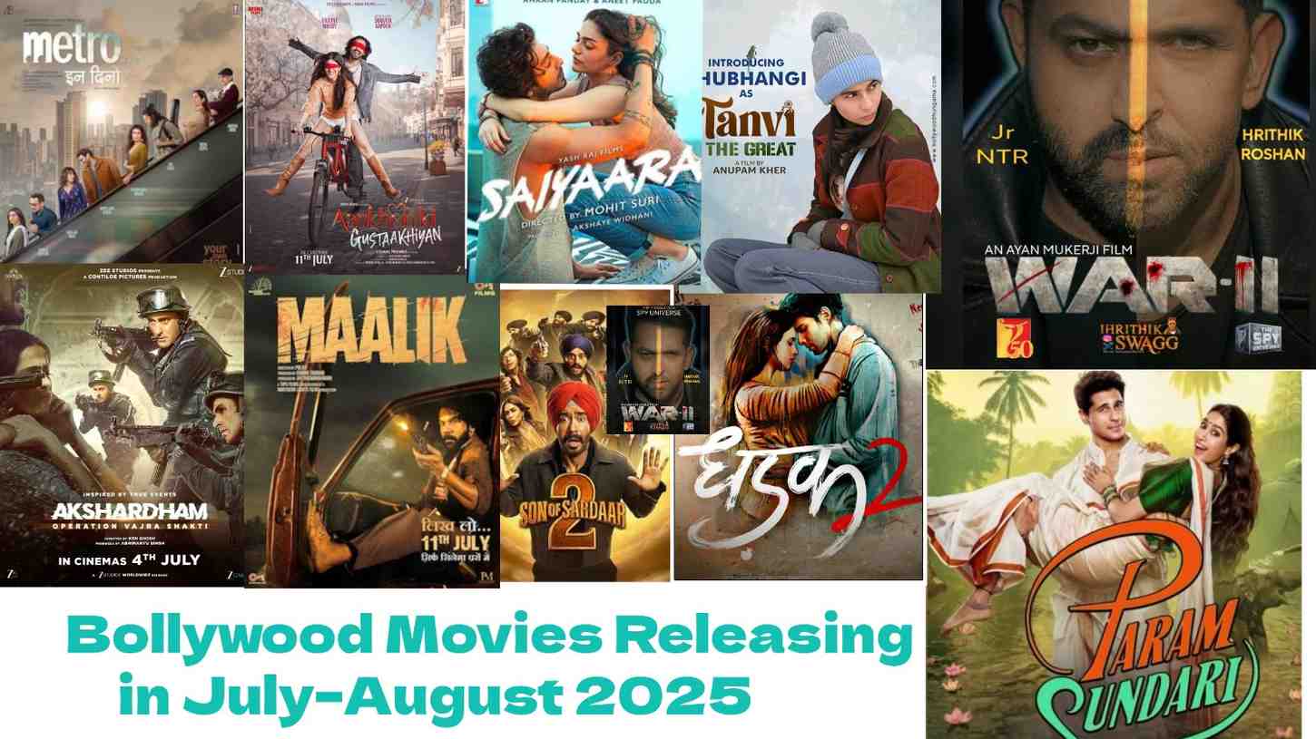 Bollywood Movies Releasing in July–August 2025