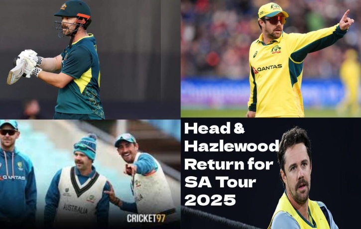 Australia squad update for South Africa series 2025 with Head and Hazlewood