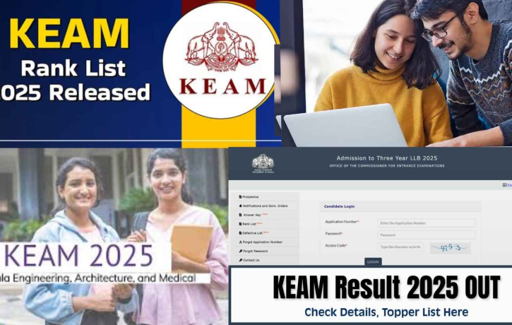 Keam rank list 2025