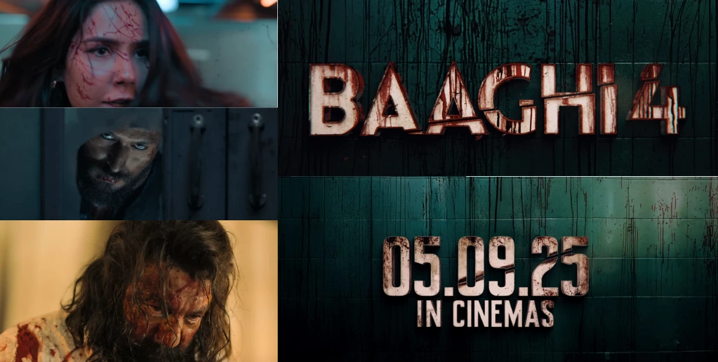 Baaghi 4 Teaser Out: A Violent Showdown Between Tiger Shroff & Sanjay Dutt