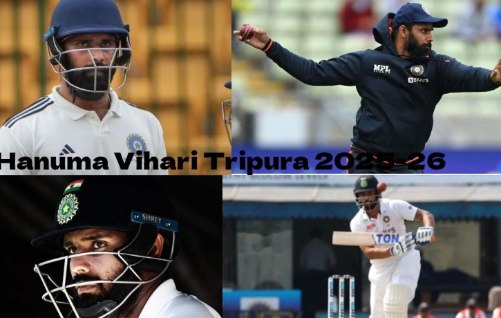 Vihari Confident Across Formats After Sealing Tripura Deal for 2025-26