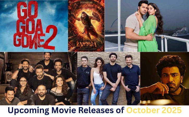 Upcoming Movie Releases of October 2025: Your Festive Season Watchlist!