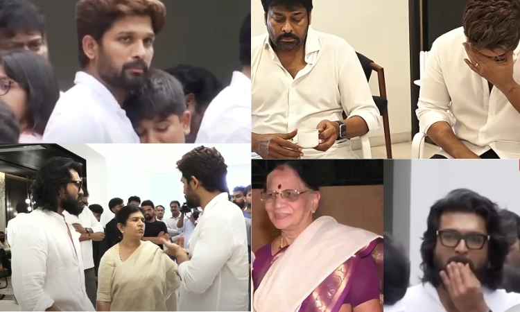 Allu Arjun’s Grandmother’s Funeral: A Rare Glimpse into a Star’s Private Grief