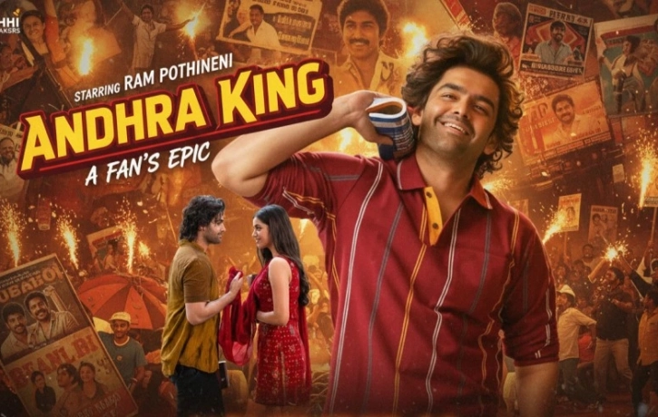 Ram Pothineni’s ‘Andhra King Taluka’ Teaser Review: A Fanboy’s Saga with High Stakes for the Energetic Star