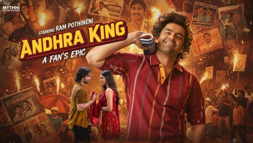 Ram Pothineni’s ‘Andhra King Taluka’ Teaser Review: A Fanboy’s Saga with High Stakes for the Energetic Star