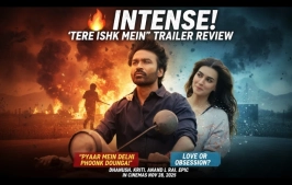 Delhi Phoonk Doonga | Dhanush and Aanand L Rai’s “Tere Ishk Mein” Trailer is a Vengeful Love Inferno!