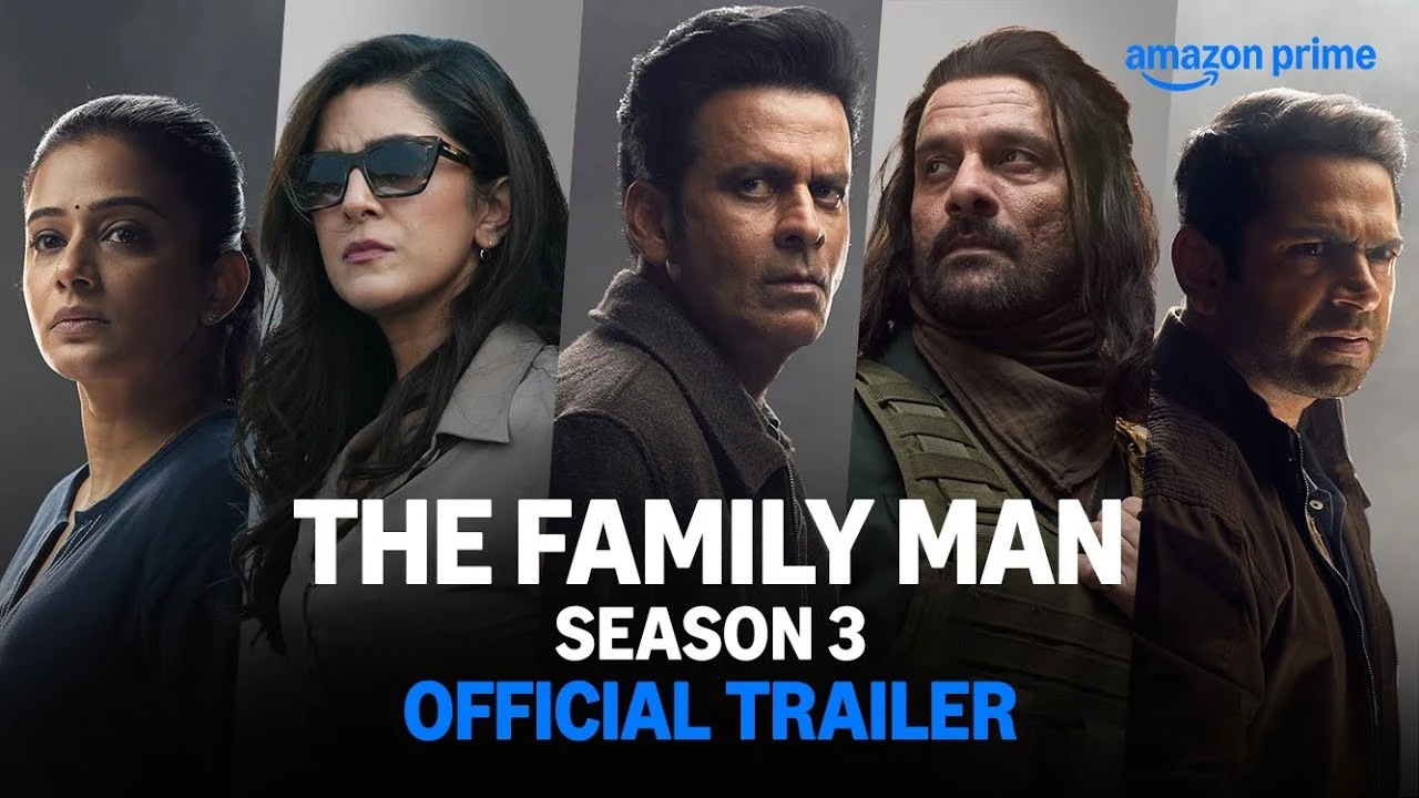 The Family Man Season 3 Official Trailer: Srikant Tiwari is Back as a Wanted Criminal