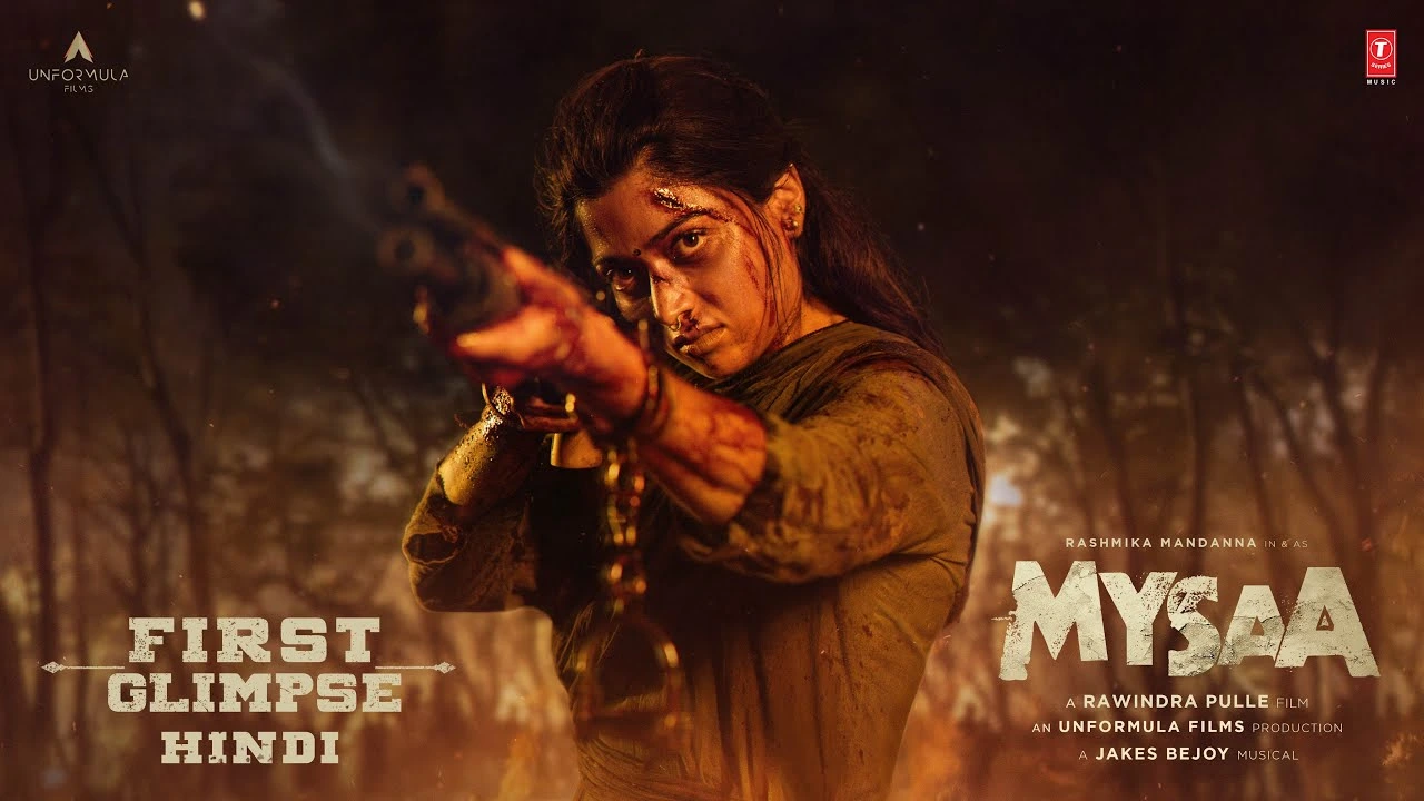 Mysaa First Glimpse Shatters Expectations: Rashmika Mandanna Delivers Her Most Intense Performance Yet!
