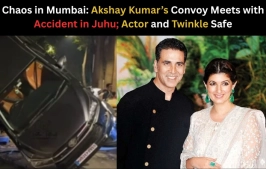 Chaos in Juhu: Akshay Kumar Turns Real-Life Hero After Security Escort Flips in Freak Accident!
