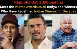 Republic Day 2026: A Grand Salute to Cinema; Dharmendra Honored with Posthumous Padma Vibhushan, Madhavan and Satish Shah Win Padma Shri