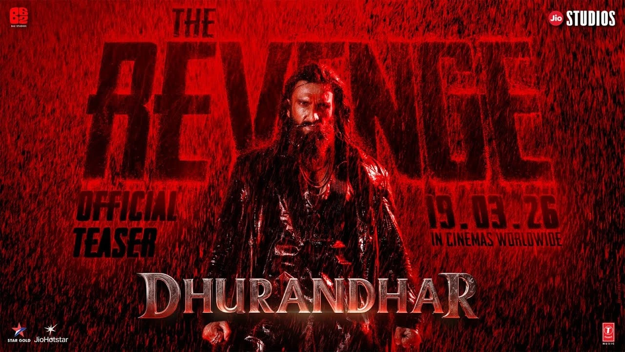 Dhurandhar: The Revenge Teaser Out! Ranveer Singh and Aditya Dhar Team Up for an Explosive Action Spectacle