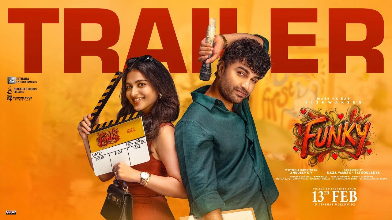 Funky Trailer: Vishwak Sen and Anudeep Ready to Deliver a Laugh Riot