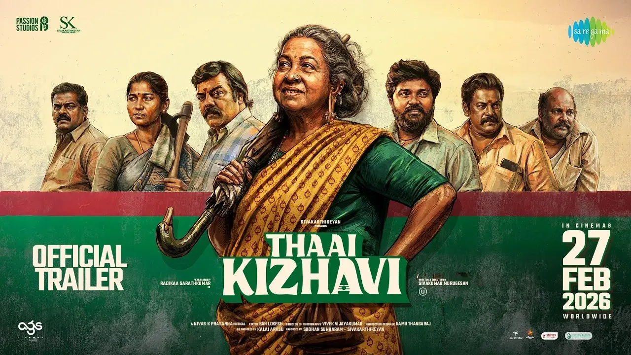 Thaai Kizhavi Trailer: A Power-Packed Family Drama Starring Radikaa Sarathkumar