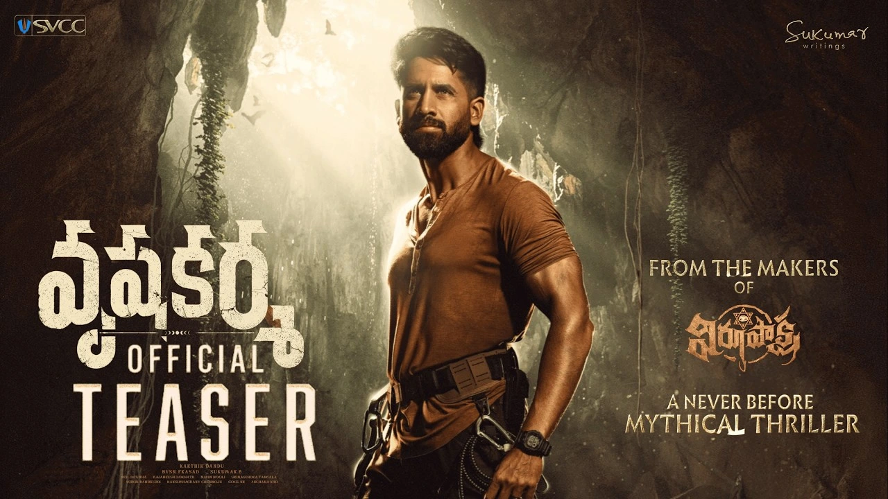 Vrushakarma Teaser: Naga Chaitanya and Karthik Dandu’s Mystery Thriller Promises a Visual Spectacle