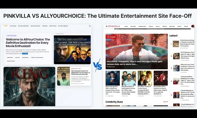 Pinkvilla vs AllYourChoice