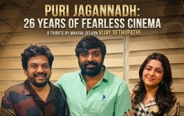 Vijay Sethupathi Salutes Puri Jagannadh’s 26-Year Legacy: A New Chapter with ‘Slumdog: 33 Temple Road’