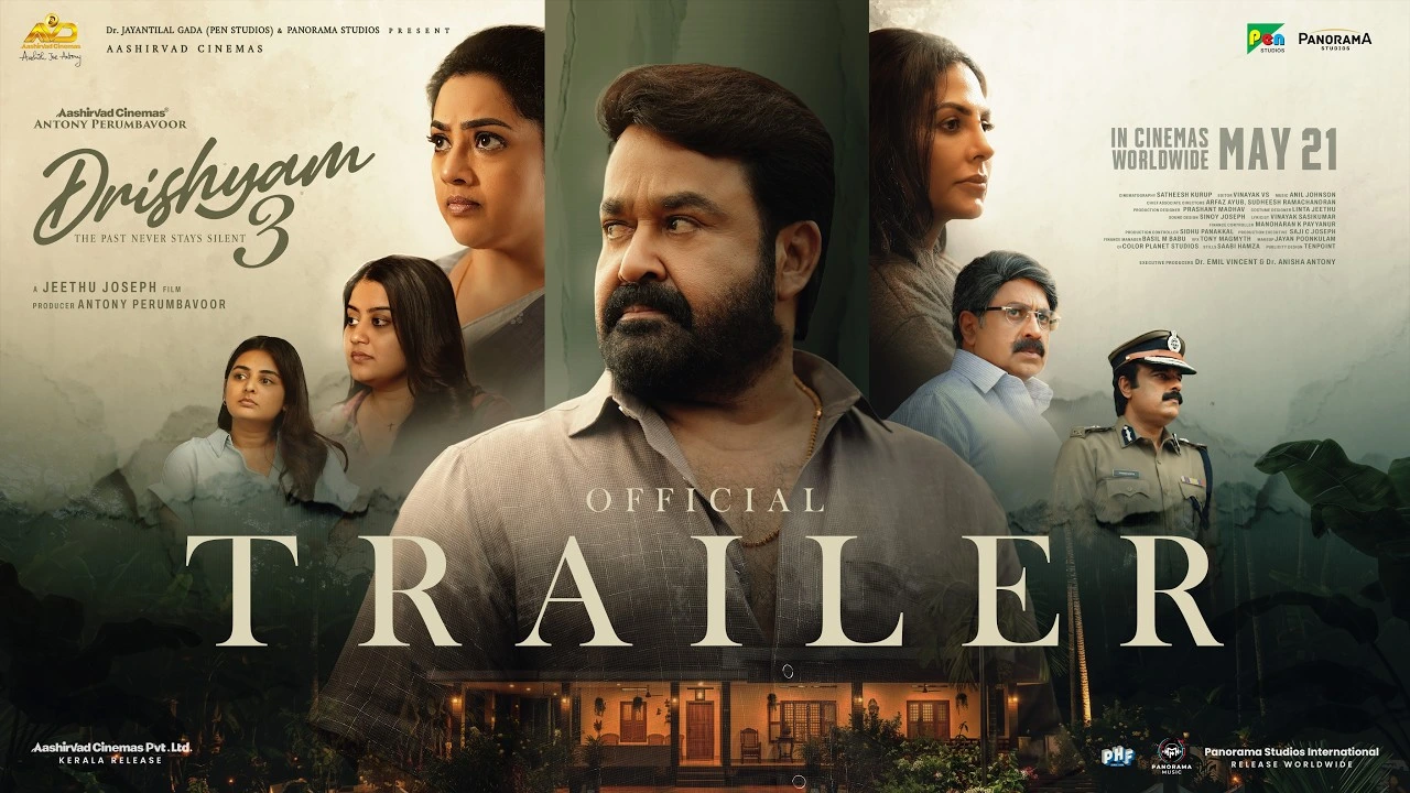 The Wait is Over! Georgekutty Returns in the Gripping Drishyam 3 Trailer