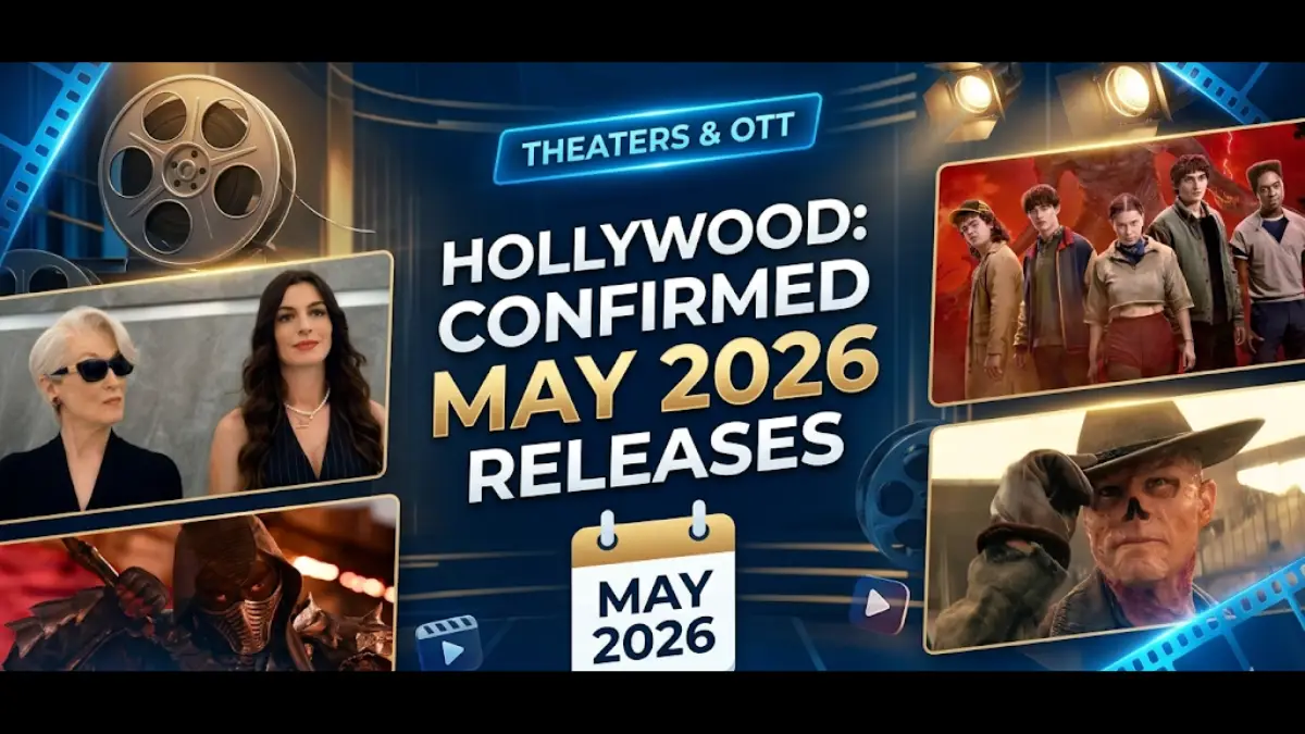 Confirmed Hollywood Movie Releases: May 2026 (Theatrical & OTT)
