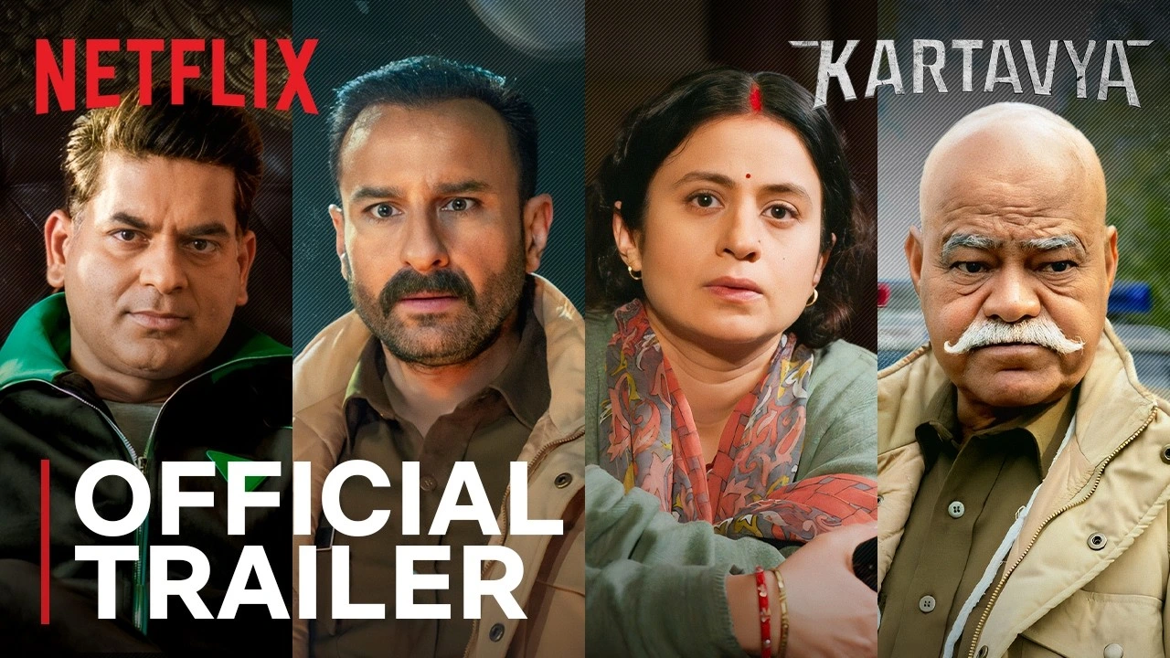 Is Saif Ali Khan Back to Rule the Gritty Crime Space? The Kartavya Trailer Breakdown!
