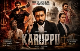 Karuppu Review | A Supernatural Duel Where Ancient Faith Collides with the Gavel of Justice
