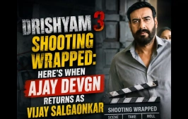 Ajay Devgn Back as Vijay Salgaonkar: Drishyam 3 Hindi Version Wraps Up Shoot!