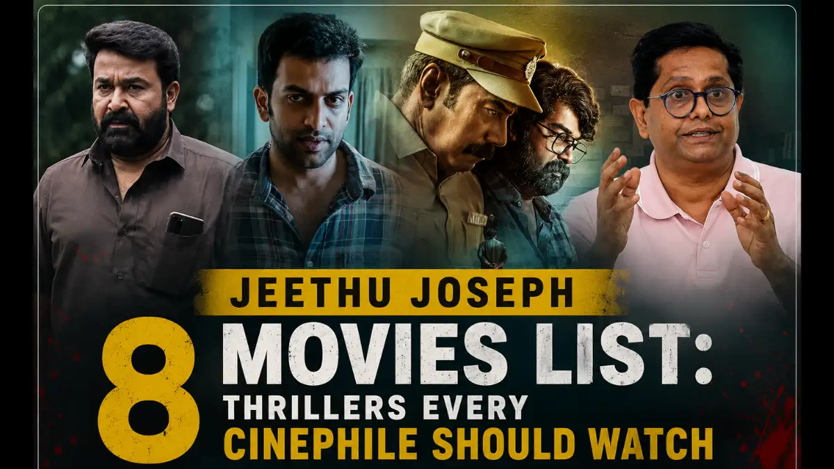 Top 8 Must-Watch Jeethu Joseph Movies Every Thriller Fan Should Watch