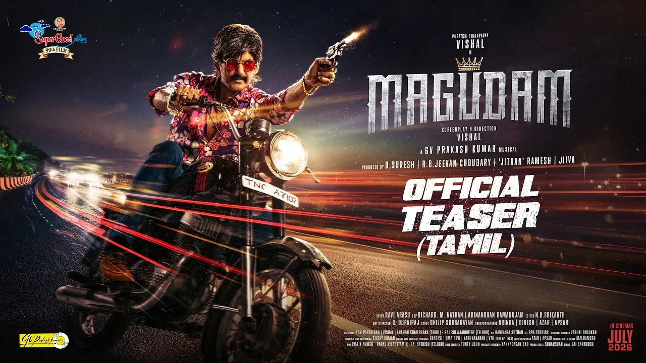 The Magudam (Tamil) Teaser Is Here: Vishal Unleashes Pure, Unadulterated Action Chaos!