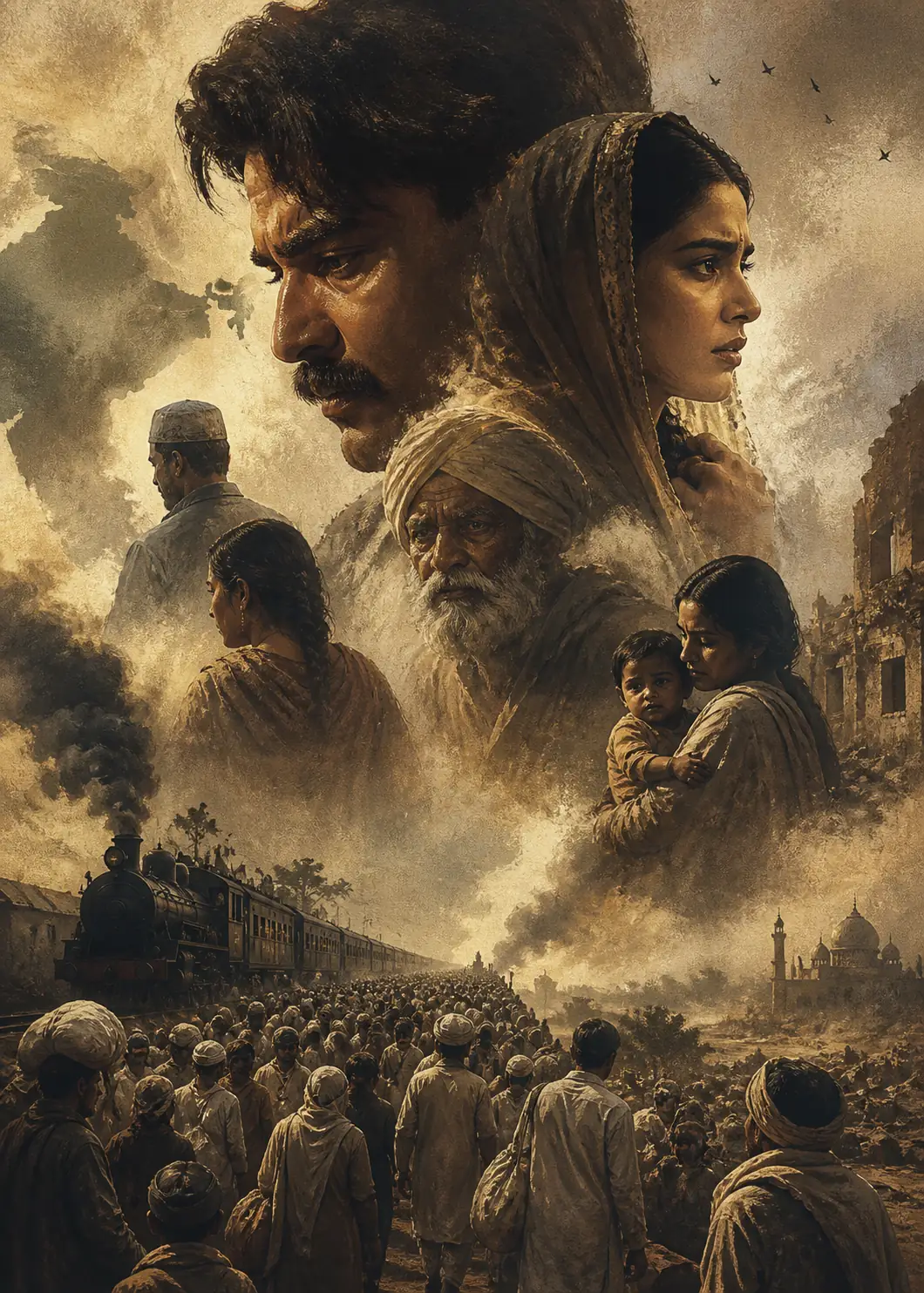 Batwara 1947 key art after a slow Rs 5.75 crore Day 1 box office start