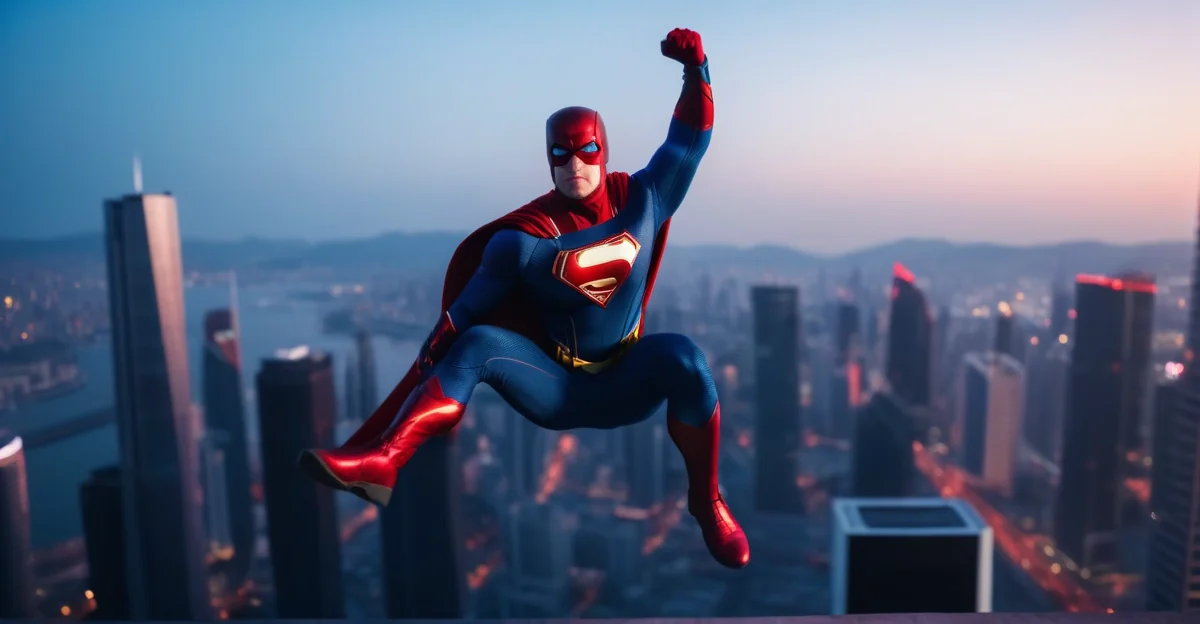 Spider-Man swinging over a city in Brand New Day, India's biggest Hollywood opener of 2026